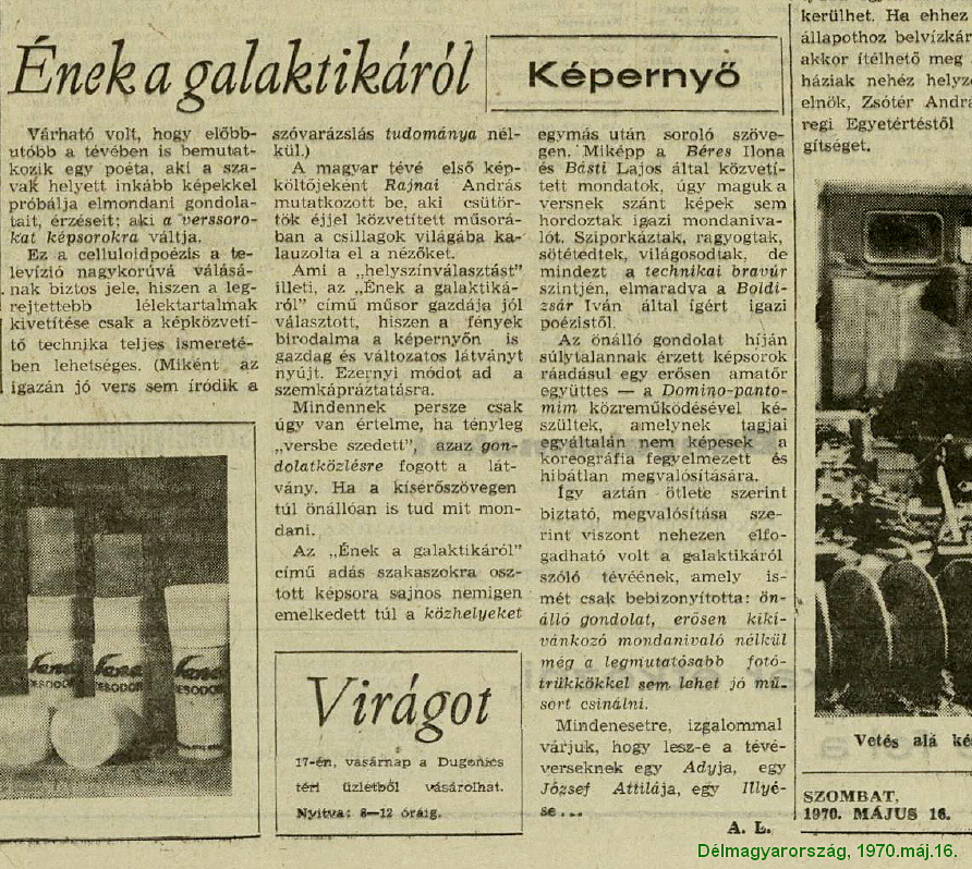 D�lmagyarorsz�g (1970.m�j.16.)