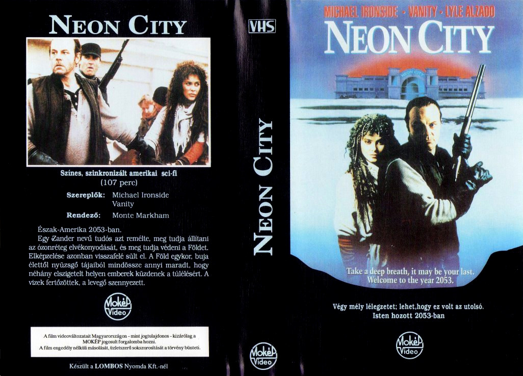 Neon City - Mok�p VHS